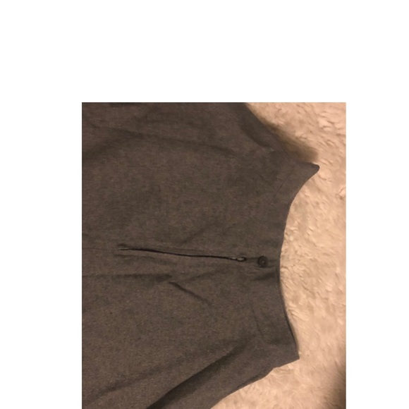 Vintage Gray Wool Skirt - Picture 2 of 4